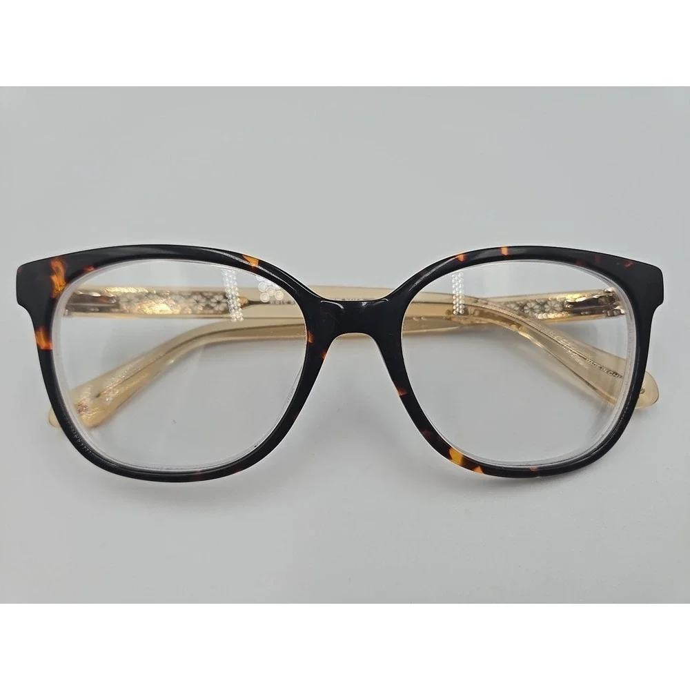 Kate Spade Eyeglass Frames Only So Happy‎ to See You Tortoise Payton 140 52-17
